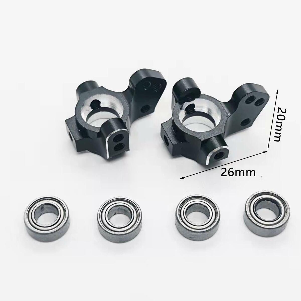 2x 1/10 Steering  with Bearings for 3Racing  D5 DIY Accessory