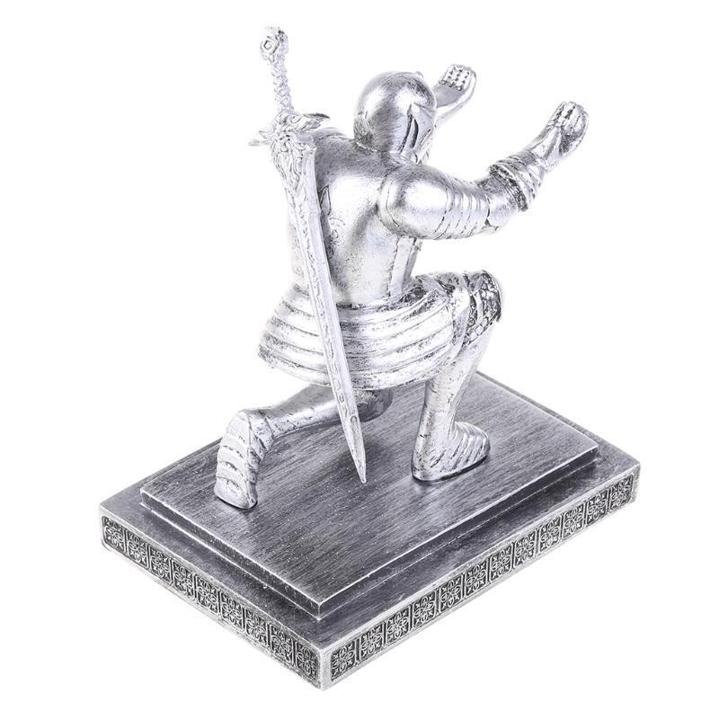 Excellent Knight-shaped Pen Holder Unique Knight-shaped Design Desk Decorations