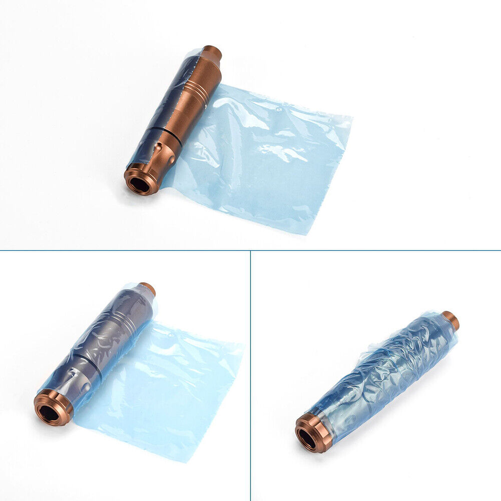 Waterproof Tattoo Barrier Film Membrane Plastic Anti-fouling(Blue)