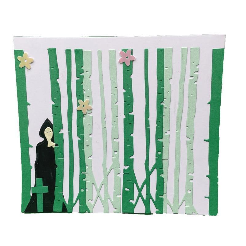 Forest Metal Cutting Dies Stencil Scrapbooking DIY Album Stamp Paper Card
