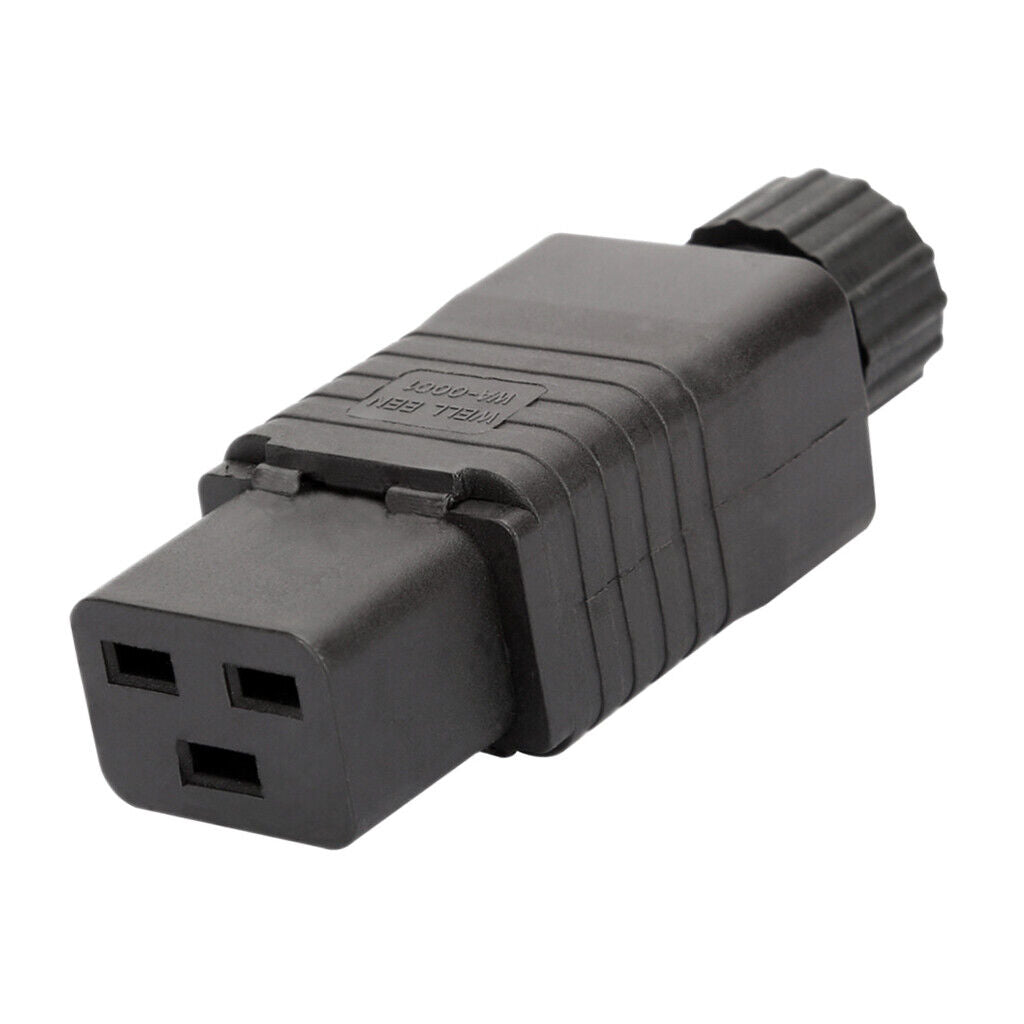 IEC 320 C19 Socket IEC 320 C19 16A / 20A  Connection