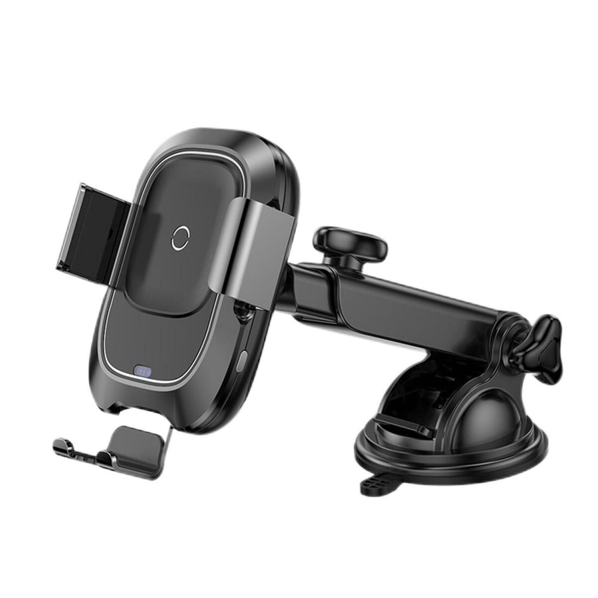 10W Wireless Car Charger Qi Fast Charging ABS Fit for 4-6.5 inch Phones