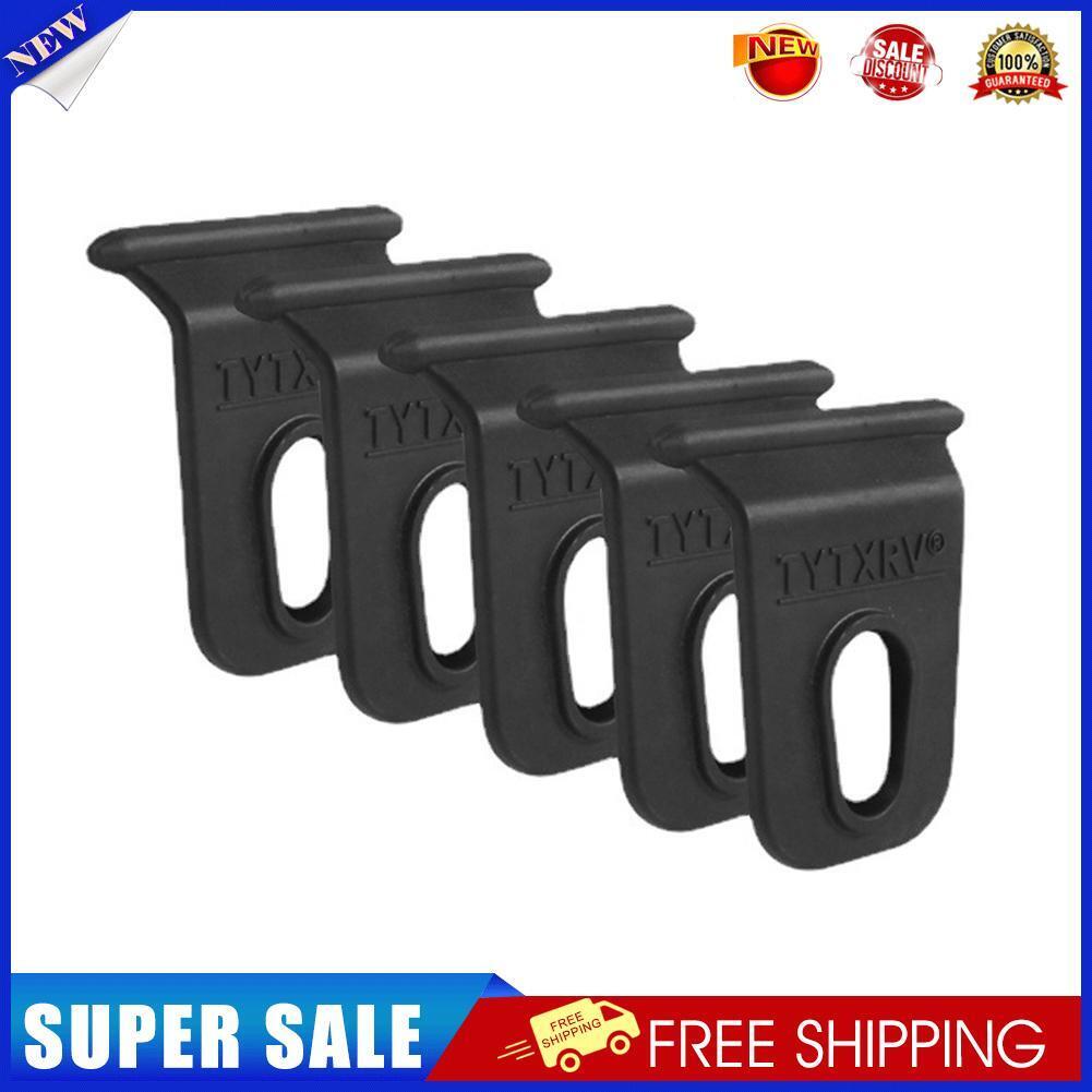 5pcs Caravan Clothes Hook Awning Hanger Holder Trailer Modified Shed Hooks