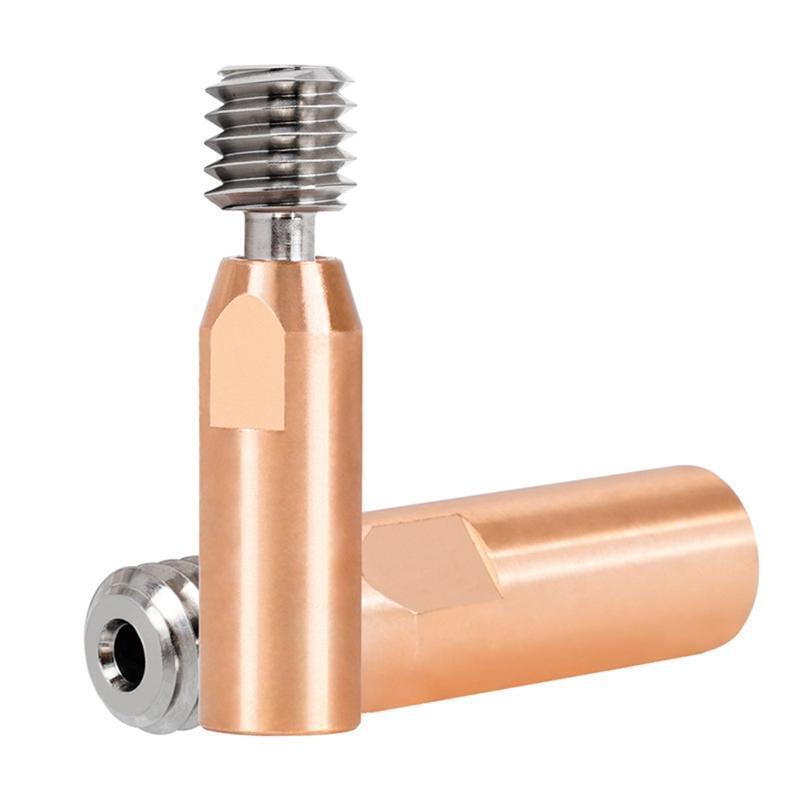Bi-Metal Heat Breaker Hotend Throat Pipe Tube for CR10 Ender 3 5 Heat Block