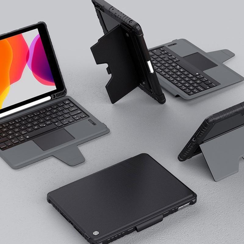 Keyboard Case for Air 4 Pro 11 2021 2020 9th 8thTablet Durable Imitation Leather