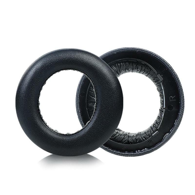 1Pair Replacement Soft Ear Pads Black Cushion for PS5 Memory Foam Headset