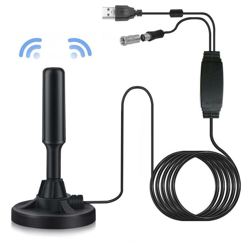 New TV Antenna Digital TV Receiver Indoor Outdoor HDTV Antennas DTMB Amplifier