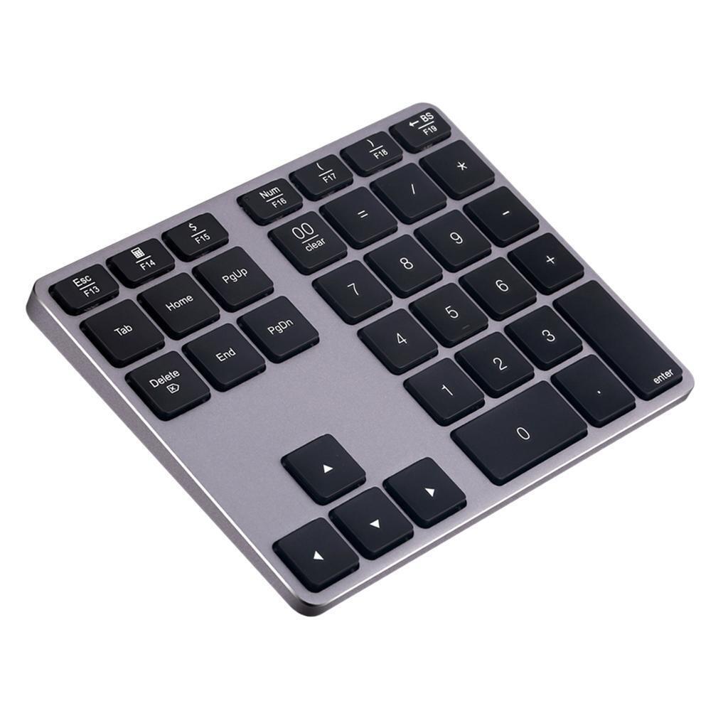 Numeric Keypad Number Pad numeric keyboard with Multi-function, Aluminum 34