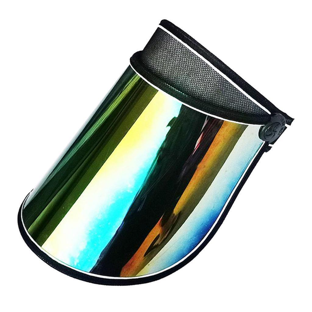 3x Sun Hat Visor Reusable Fishing Hiking Golf Outdoor Face Visor Headband