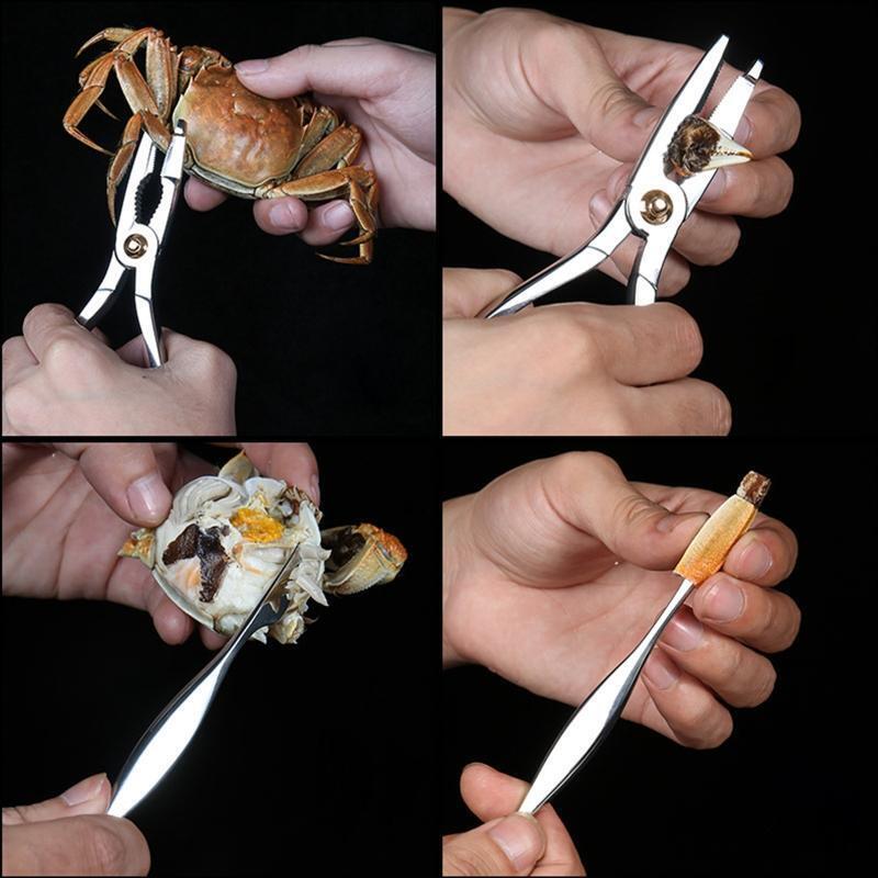 Crab Eating Tool Stainless Steel Crab Eating Tool Crab Claw Crab Needles