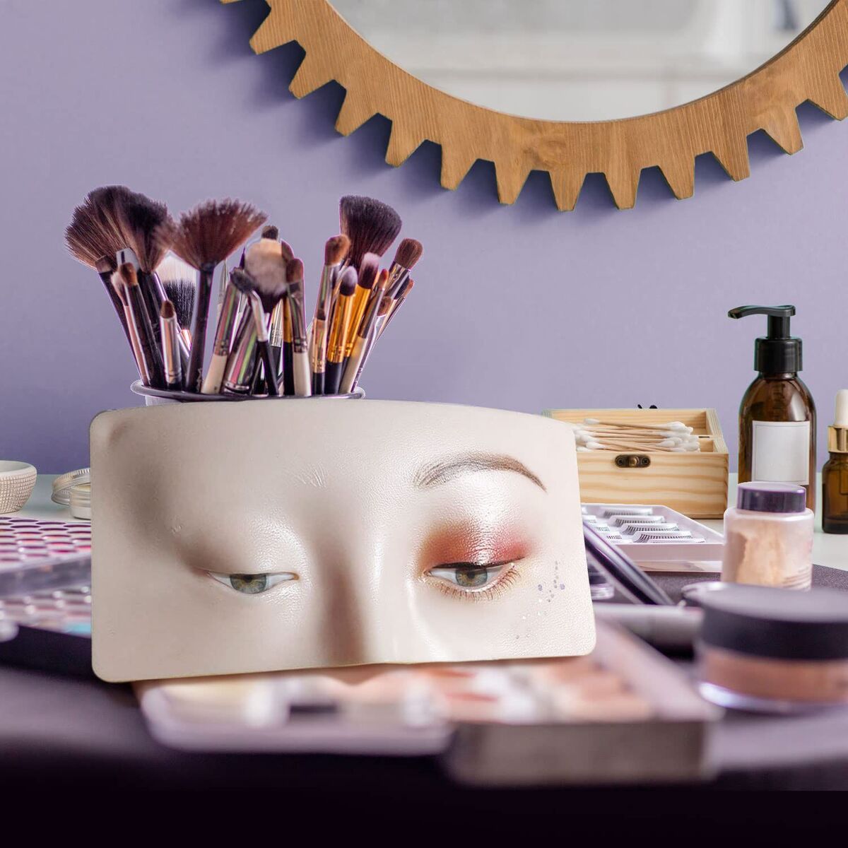 Board Practicing Makeup Face Board The Perfect Aid to Practicing Makeup