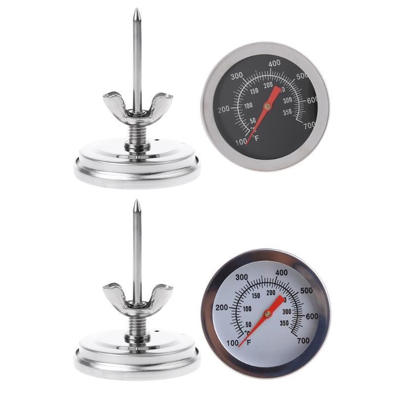 Stainless Steel Oven Thermometer BBQ Smoker Grill Temperature Gauge 50~350?, 100