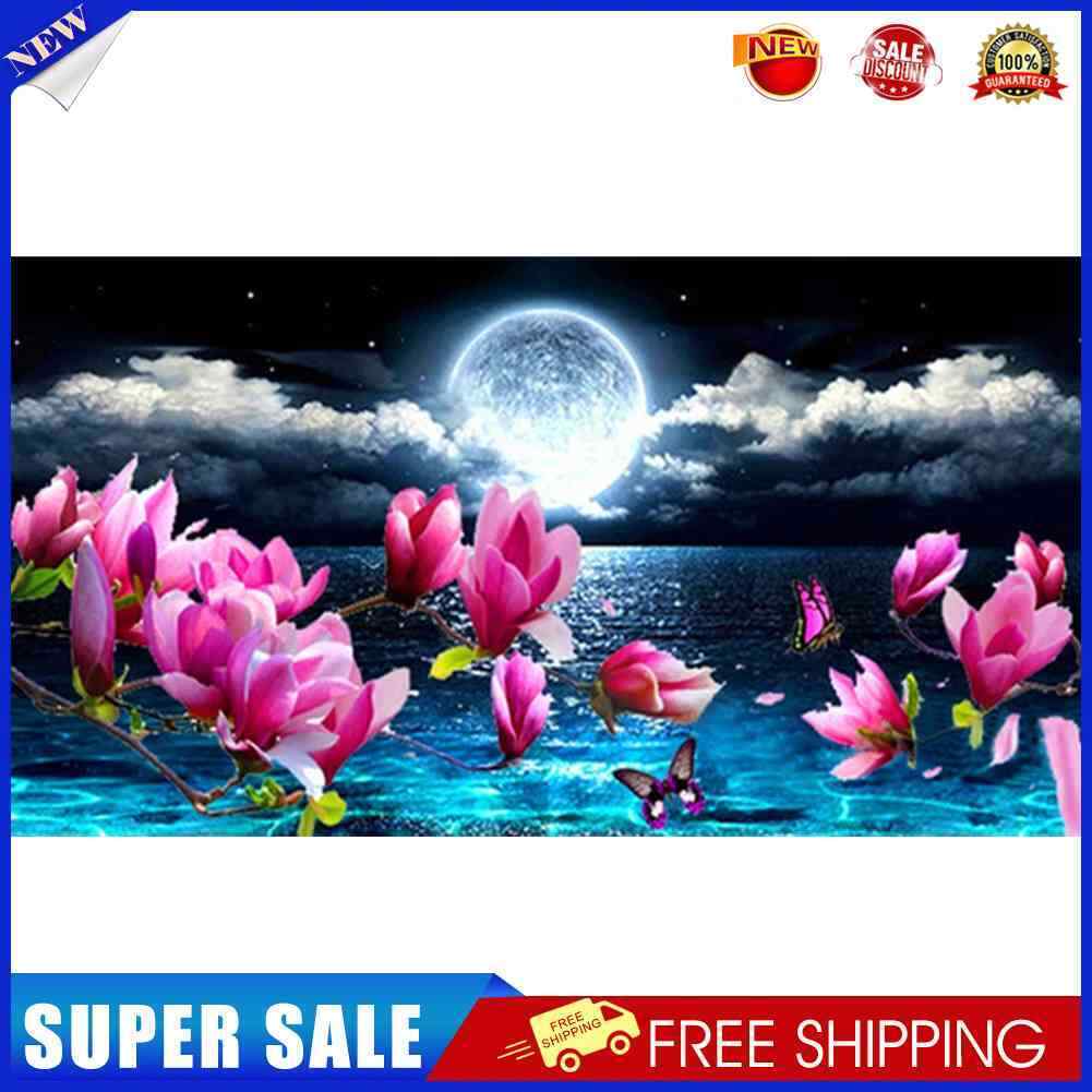 5D Diamond Painting Magnolia Picture Full Drill Art Home Wall Decor (A4158)