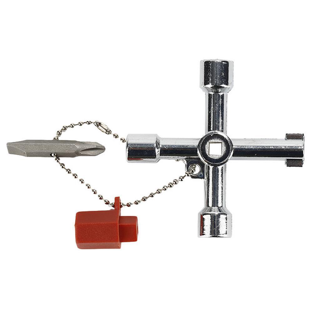 Multi-use Cross Switch Key Wrench High Speed Rail Car Subway Door Spanner