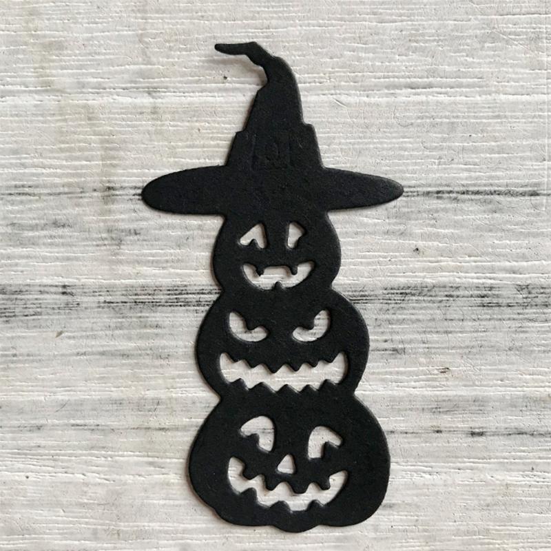 Halloween Pumpkin Witch Metal Cutting Dies Stencil DIY Scrapbooking Album Paper