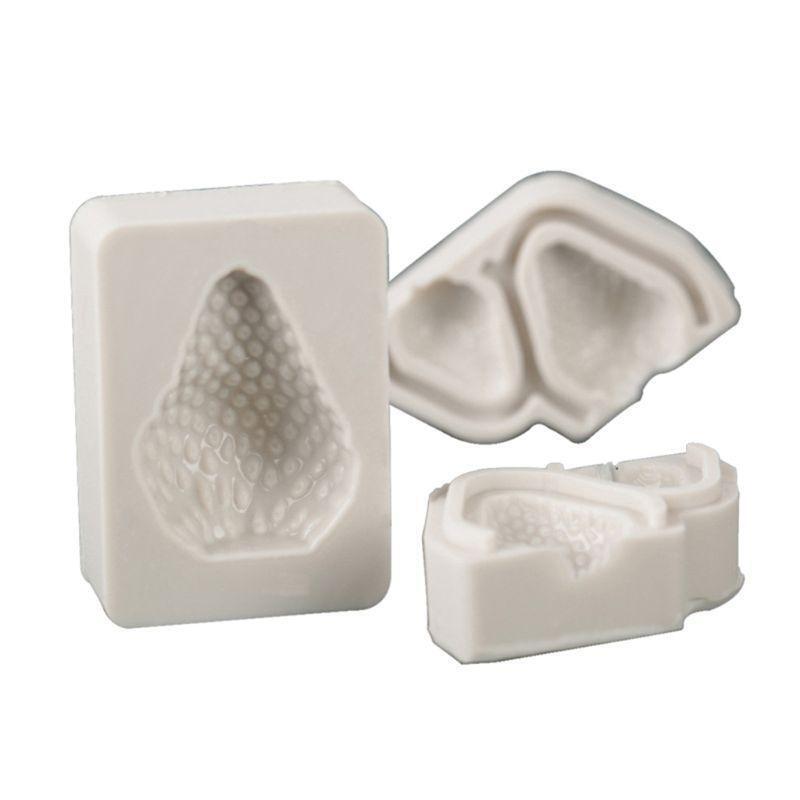 3 Pcs/Set Strawberry Fruit Silicone Mold Fondant Chocolate Candy Cake Clay Mould