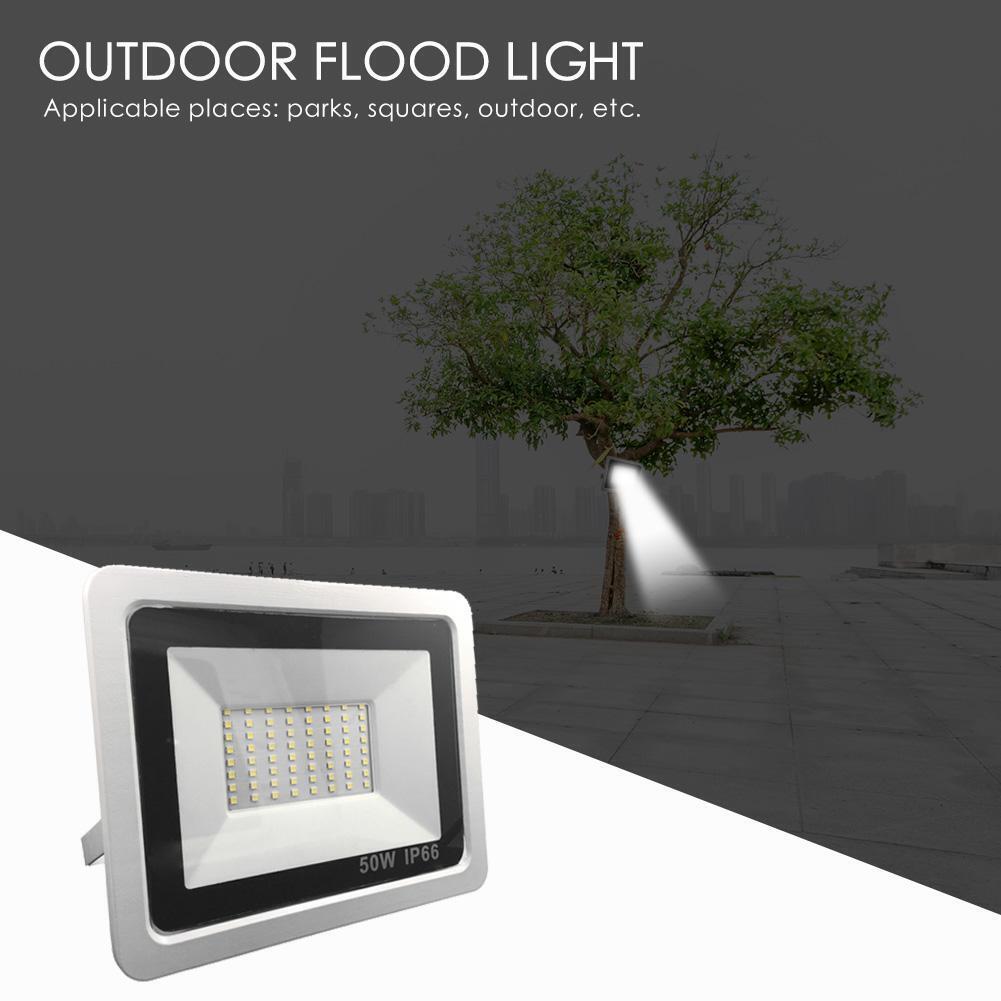 64LED Flood Light 50W Floodlights Waterproof Spotlight Outdoor Lighting