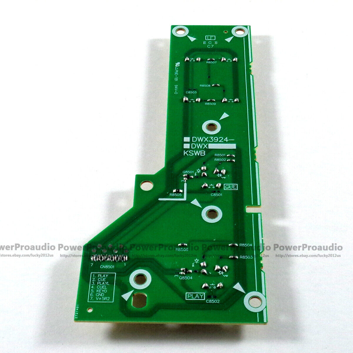 2x(DWX3604/DWX3924) Play Pause Cue Switch KSWB PCB for Pioneer XDJ 1000 1000MK2