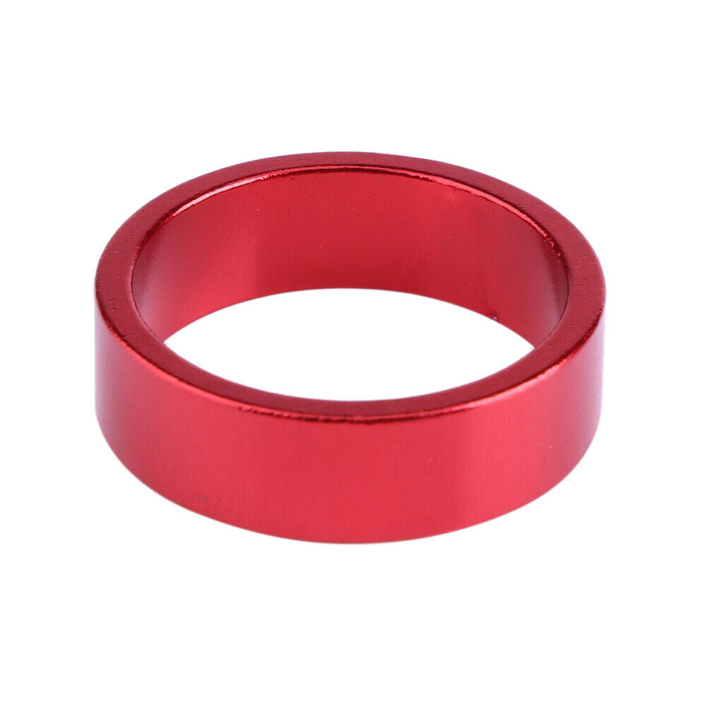 4pcs Aluminum Alloy Handlebar Headset Washer Bike Front Fork Spacer (Red)