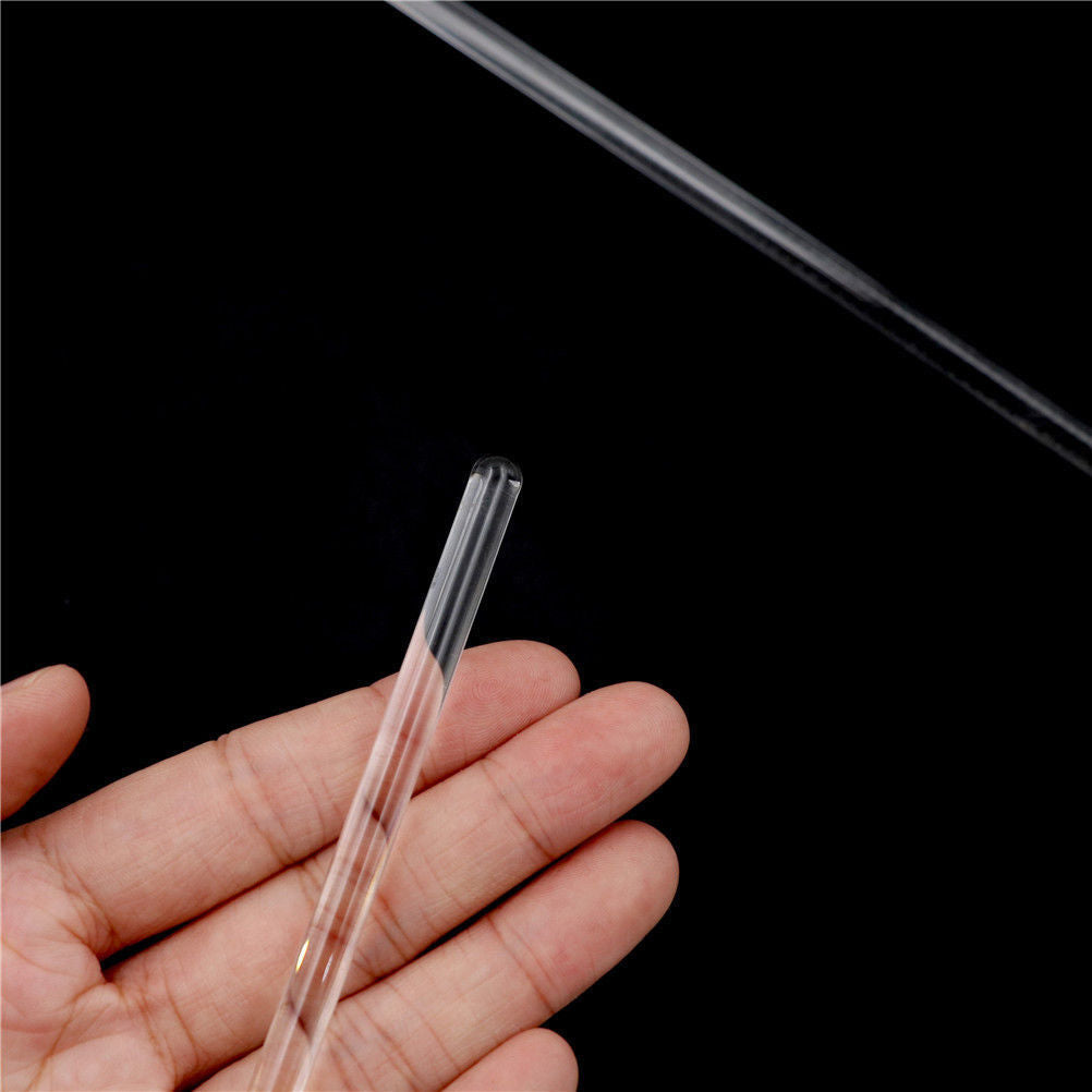 2pcs Lab Use Stir Glass Stirring Rod Laboratory Tool 6*200 Fg