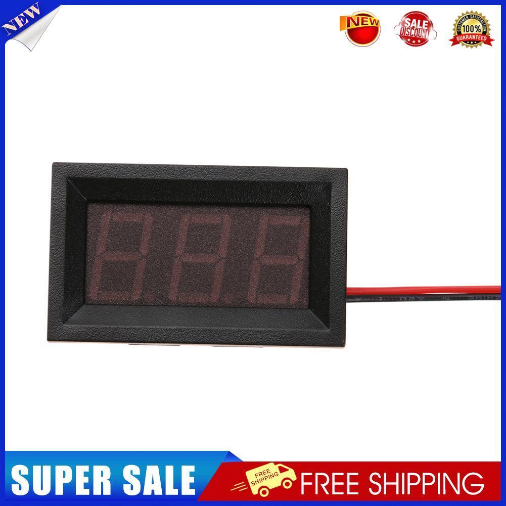 0.56inch LED Display DC 4.5-30V Two-wire Digital Voltmeter(Red)