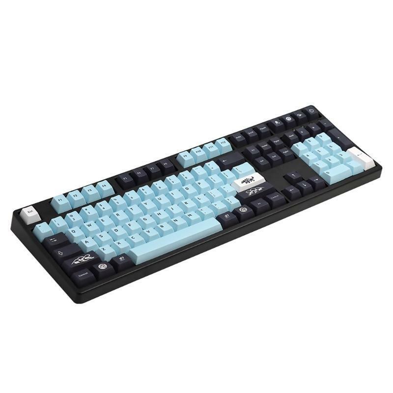 132 Keys PBT Dye Sublimation Keycaps for Mechanical Gaming Keyboard MX Switches