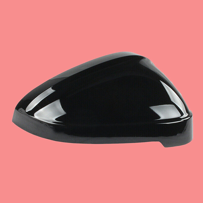 Universal Black Right Door Rearview Mirror Cover Fit for Audi A4 S4 B9 A5 S5 RS4