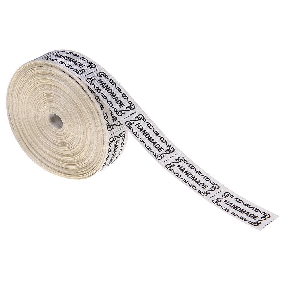 10 Yards Ribbon Tape Label DIY Handmade Bowknot Sewing Accessories Gifts