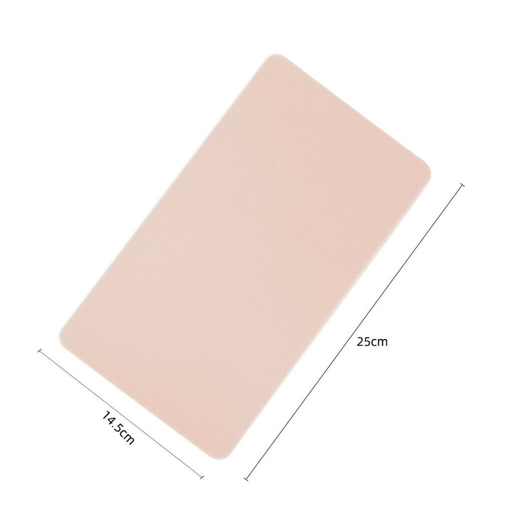 Double Sided Blank   Practice Skin for Eyebrow  Pink