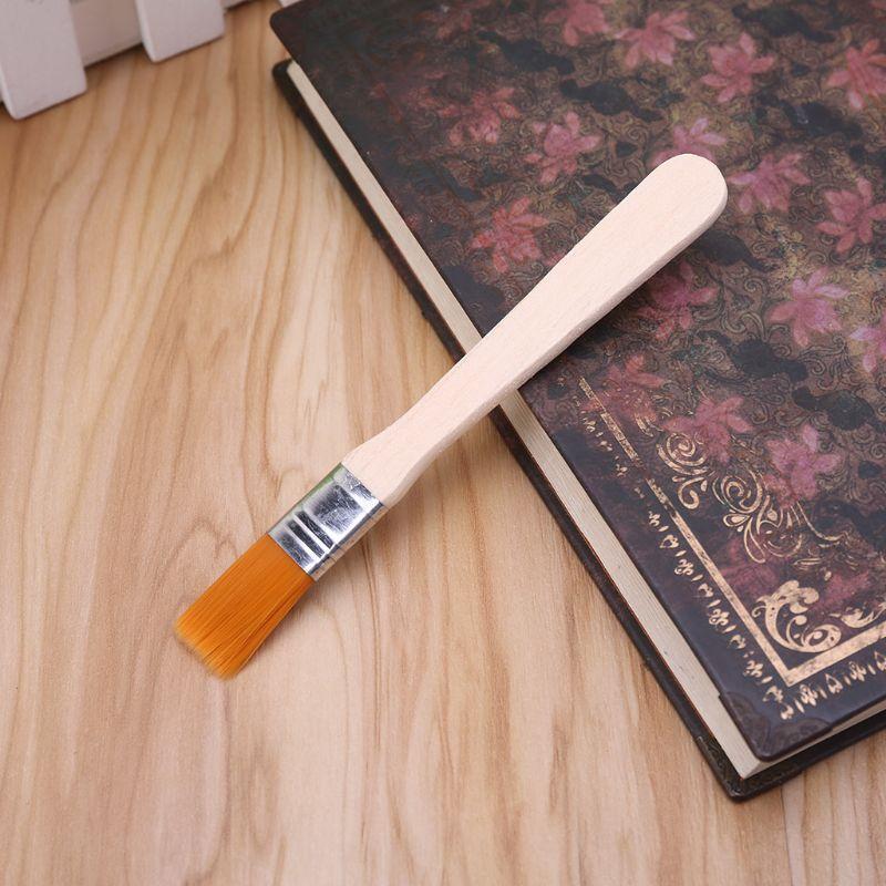 Wooden Removal Brush Cleaning Brush for Insect Breeding Box Reptiles Feeder Dish