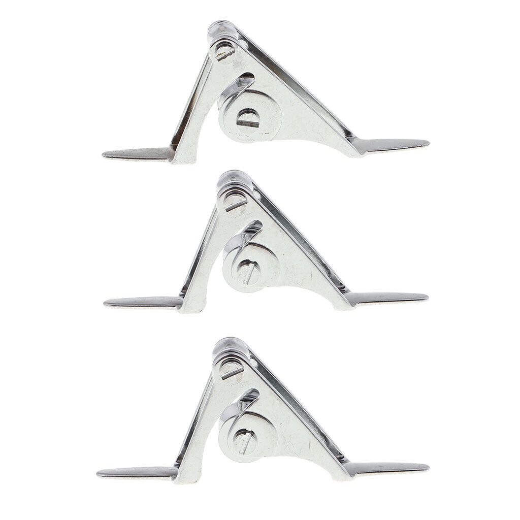 3x Heavy Duty Fishing Guide Rings Stainless Steel Roller Guides Repair