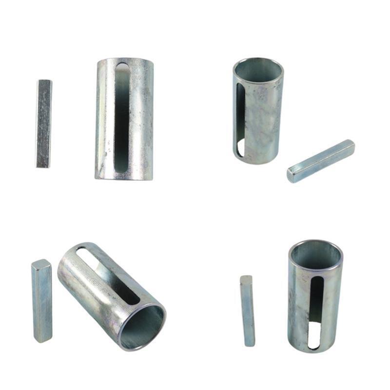 Stainless Steel 1/8" to 1" Gas Engine Pulley Crank Shaft Sleeve Adapter