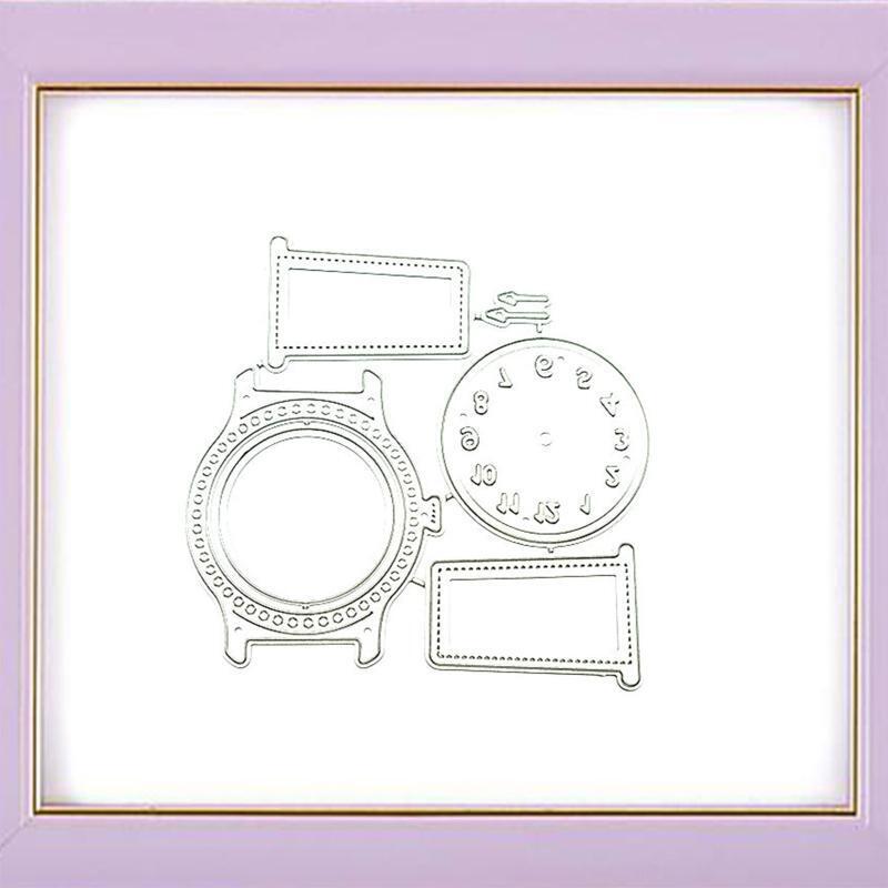 Watch Cutting Dies Carbon Steel Embossing Die Cuts for Card Making Scrapbooking