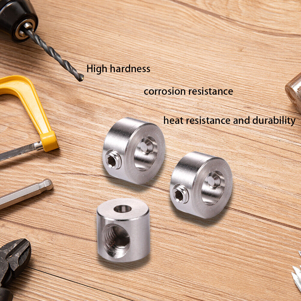 8pcs 3-10mm Drill Locator Hex Wrench Kit Drill Bit Depth Stop Collars Ring