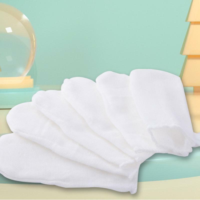 Baby Gauze Brush 6pcs/Set Oral Cleaning Toothbrush Infant Mouth Cleaner