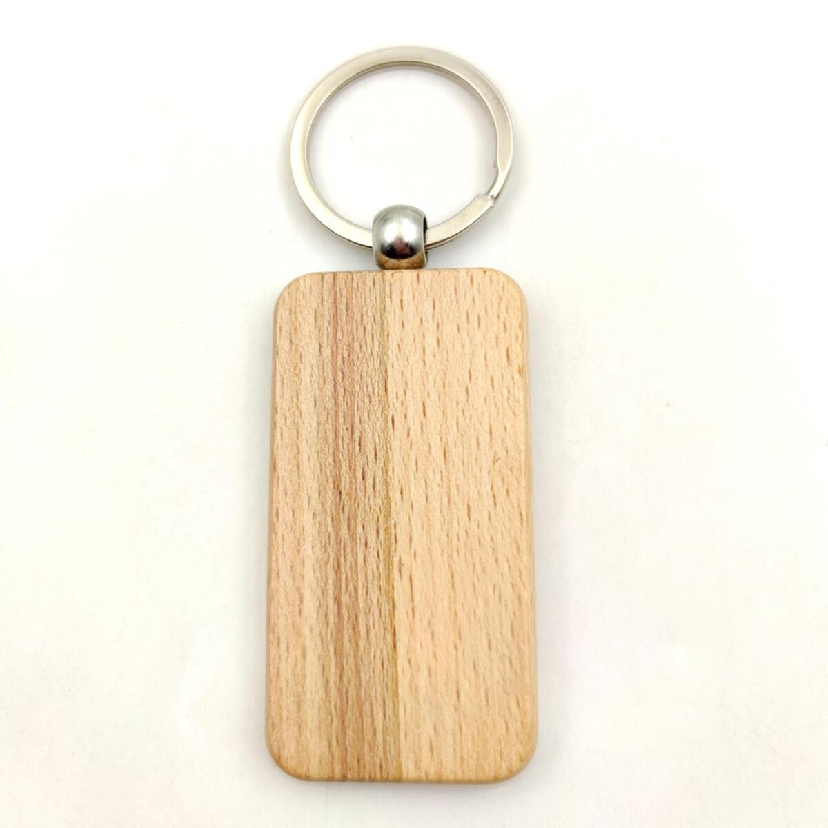10 Pieces Key Chain Keychain Key Rings Handmade Bag Pendant for Crafts Engraving