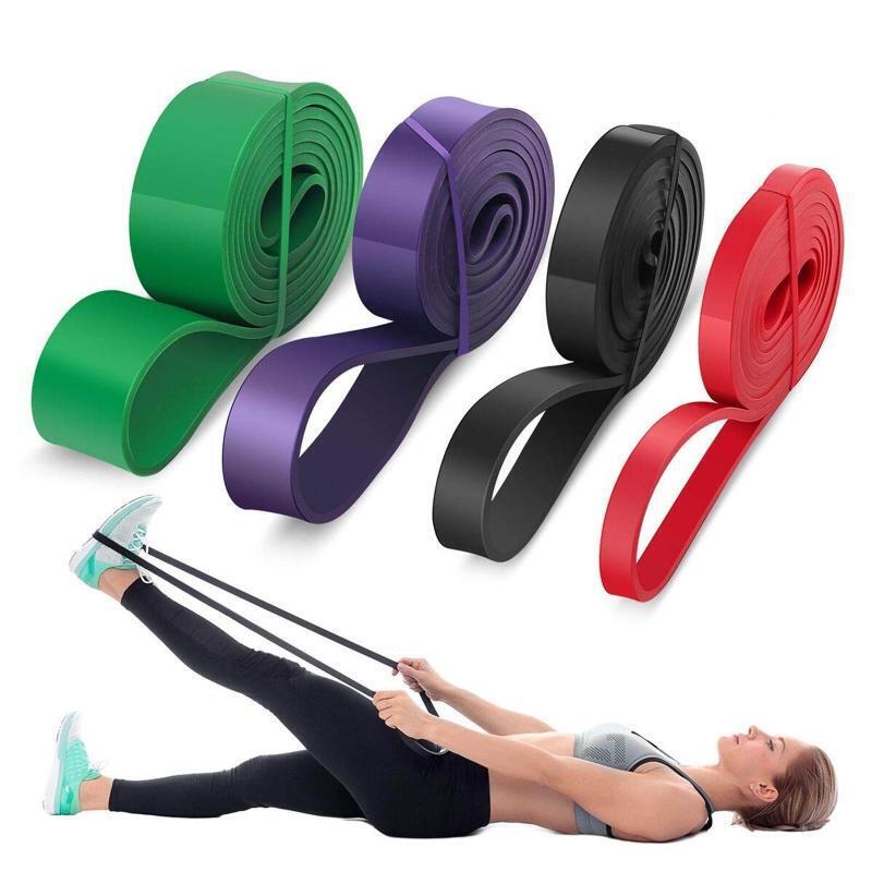 4 Pcs Resistance Exercise Rally Bands Stretching Strength Training Flexbands