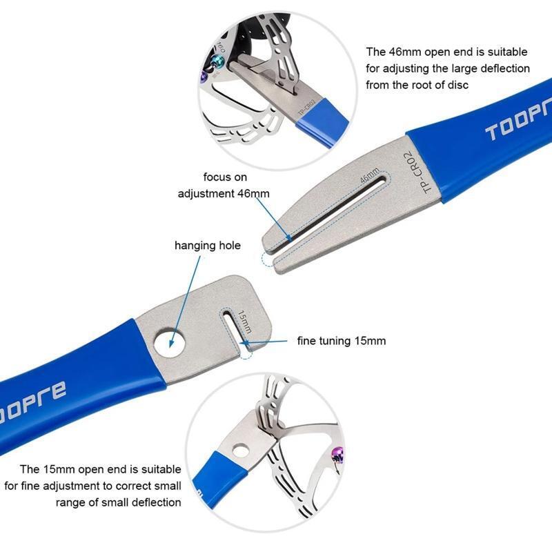 Bike Disc Brake Rotor Alignment Truing Disc Brake Tools Correction Wrench