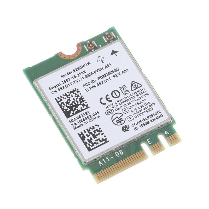 8260NGW Dual Band Bluetooth-compatible Wireless 8260 BT4.2 2.4G/5G 867Mbps