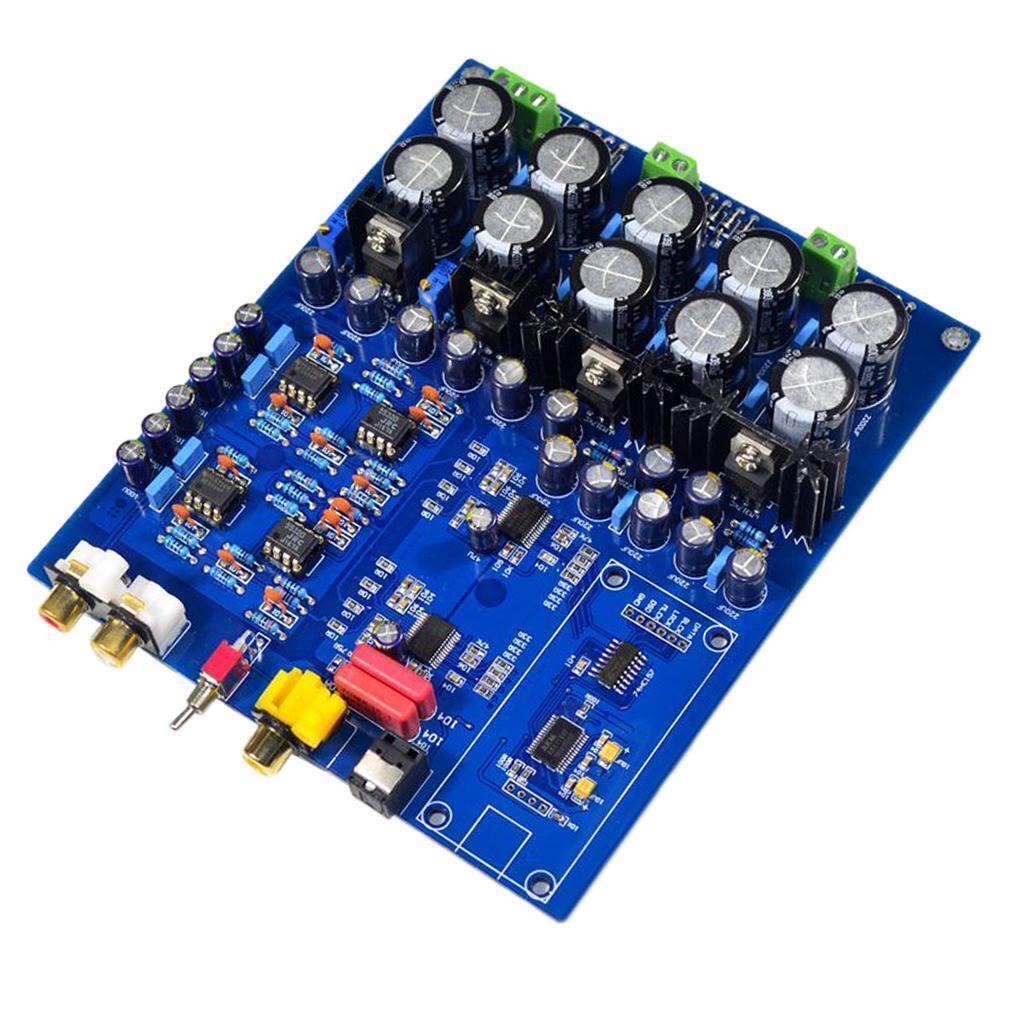 AK4396+AK4113 Dual Chip    DAC Fiber Optic /  / USB Input