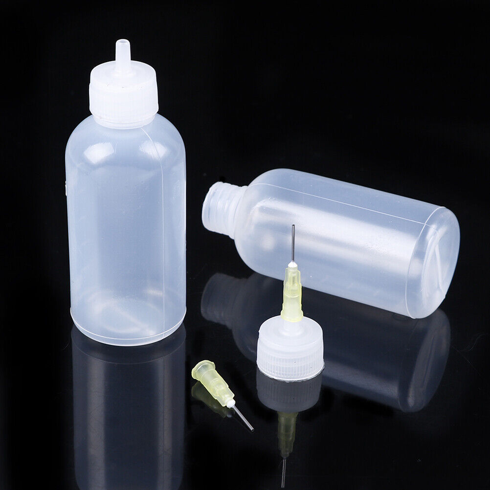 50ml Dispenser Bottle for Rosin Solder Soldering Liquid Flux with 1 Nee!j