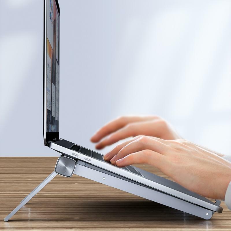 Aluminum Alloy Tablets Stand Cooling Bracket Non-Slip Notebook Holder Adjustable