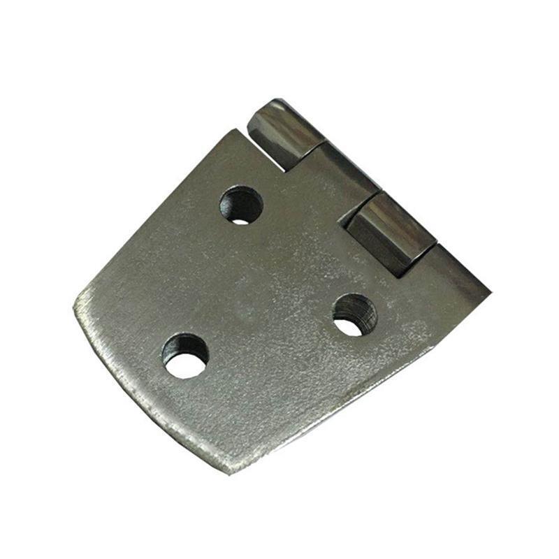 4 Pcs Stainless Steel Folding Door Hinge Casting Deck Cabinet Strap Hinges