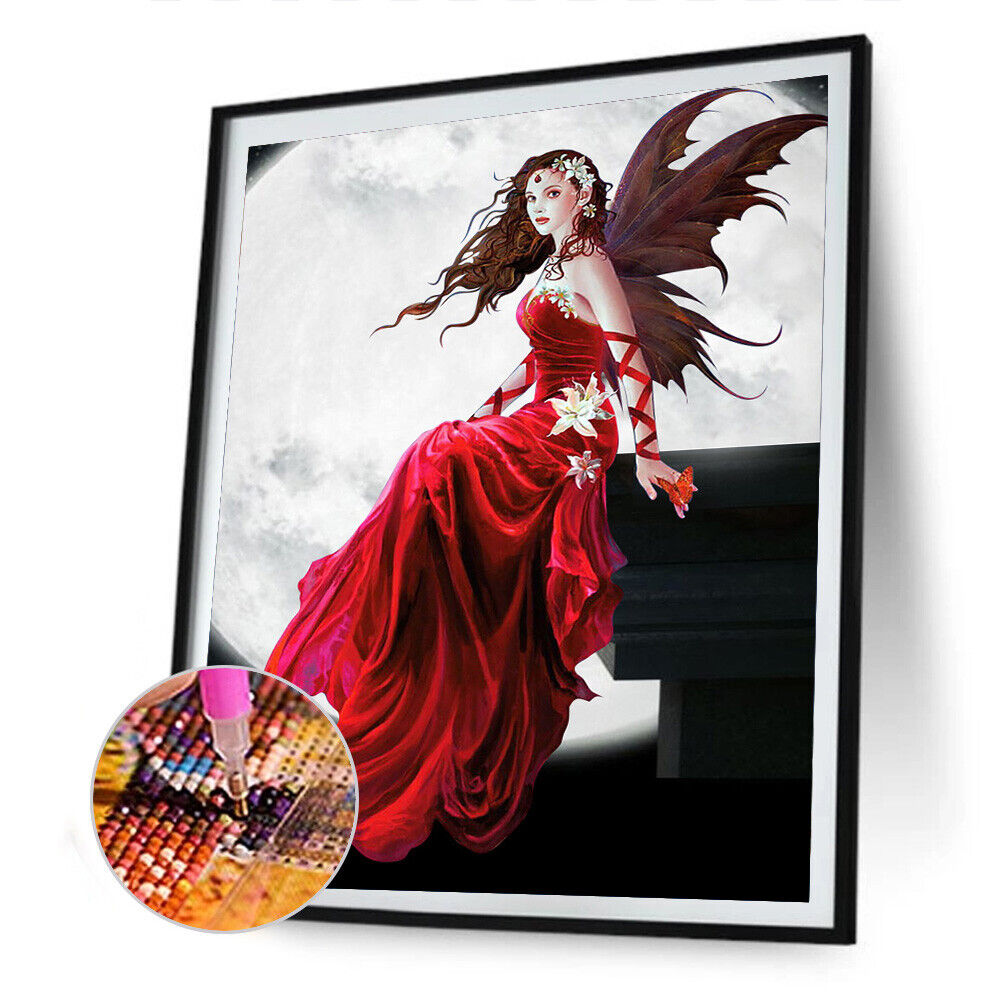5D Diamond Painting DIY Girl Full Round Drill Mosaic Wall Pictures (X154)