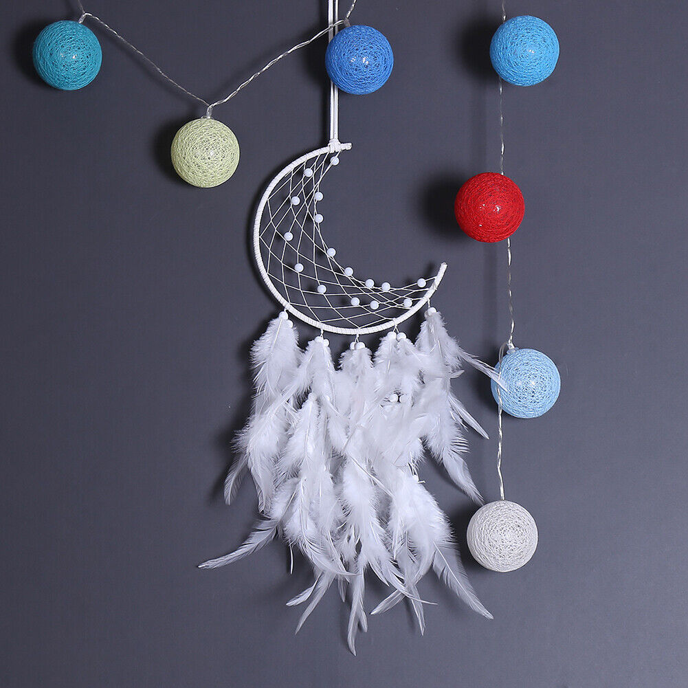 Dream Catcher Moon Feather Home Car Hanging Dreamcatcher Room Decoration