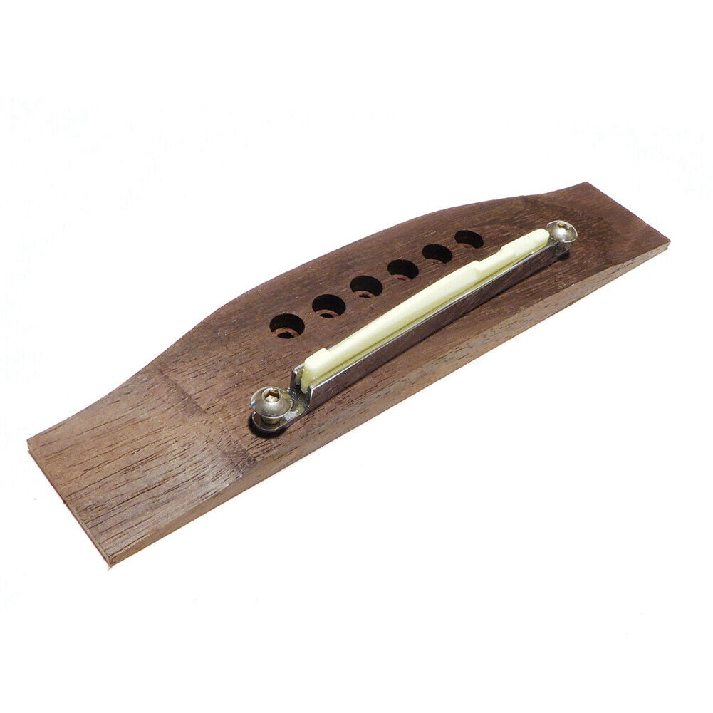 Acoustic Guitar Adjustable Bridge Saddle+Screwdriver Stringed Instruments