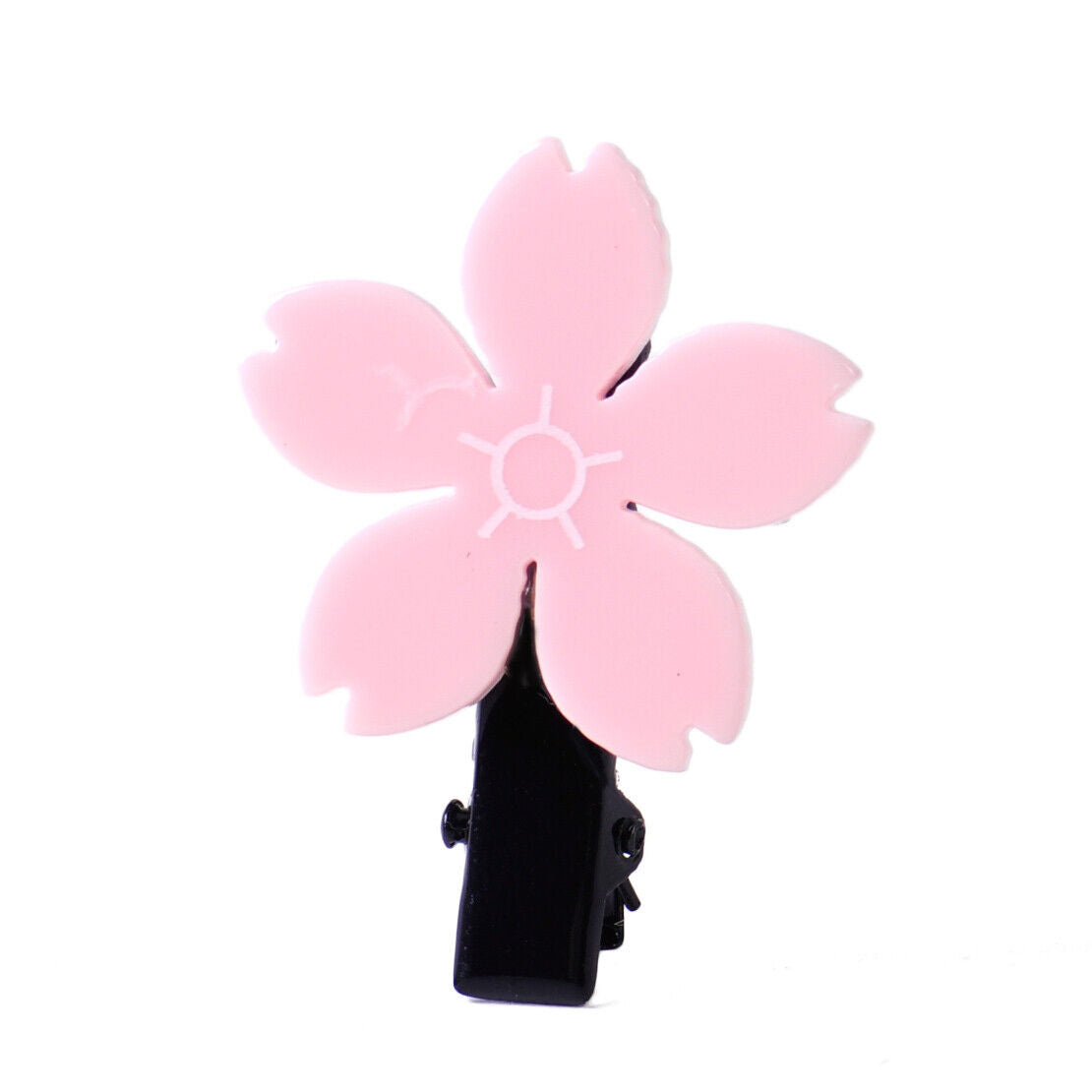 2X Sweet Pink Sakura Flower Hairpin Hair Clip Accessory Headdress Baby Gift Li