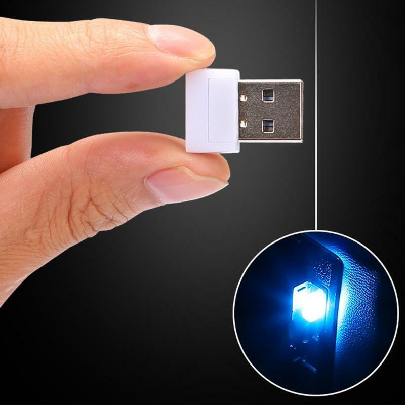 LED Car Atmosphere Light Voice Control Light for Car Keyboard Laptop Decoration