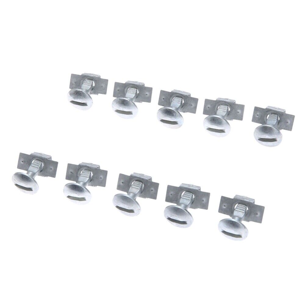 10 Set Car Metal Fixing Clips Fit for Citroen C5 C-Quatre Triumph Sega Peugeot