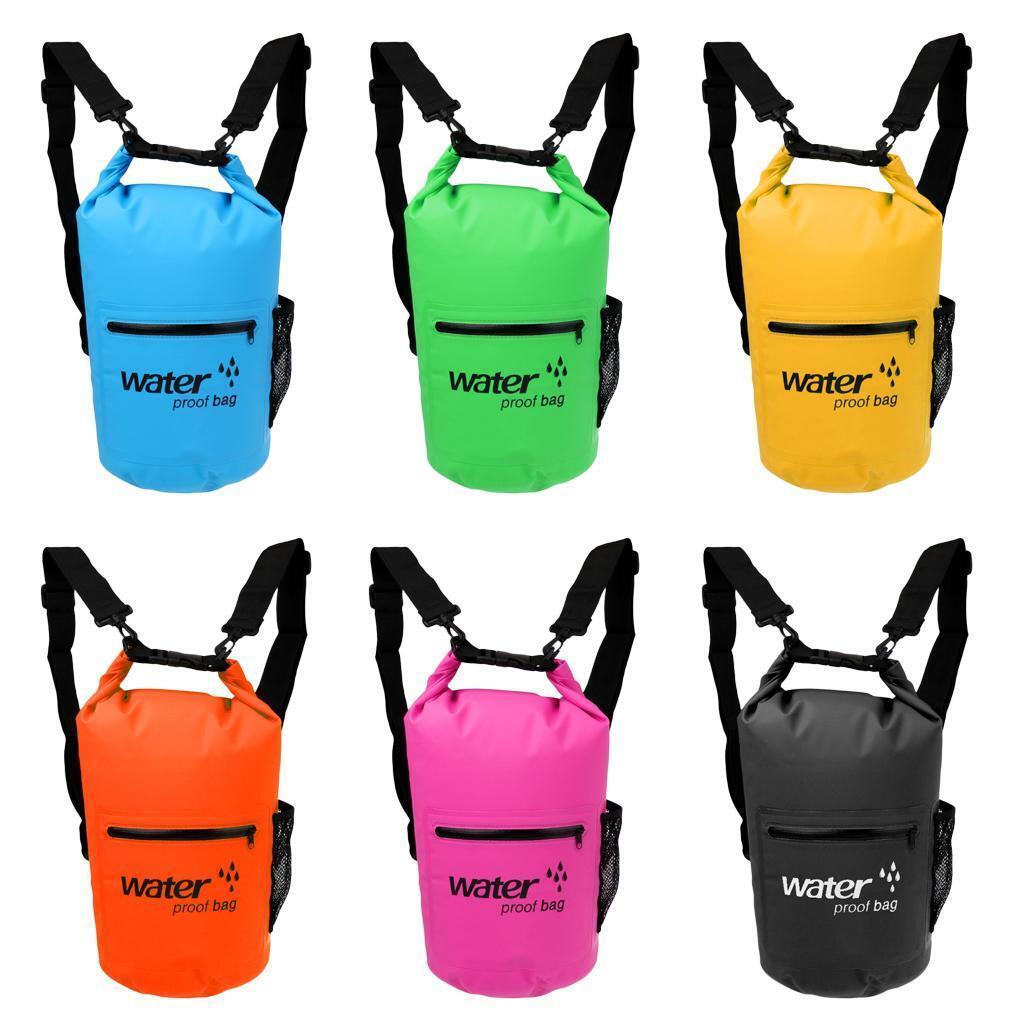 10L 20L Waterproof Roll Top Dry Compression Backpack for Canoe Kayak Sailing 10L